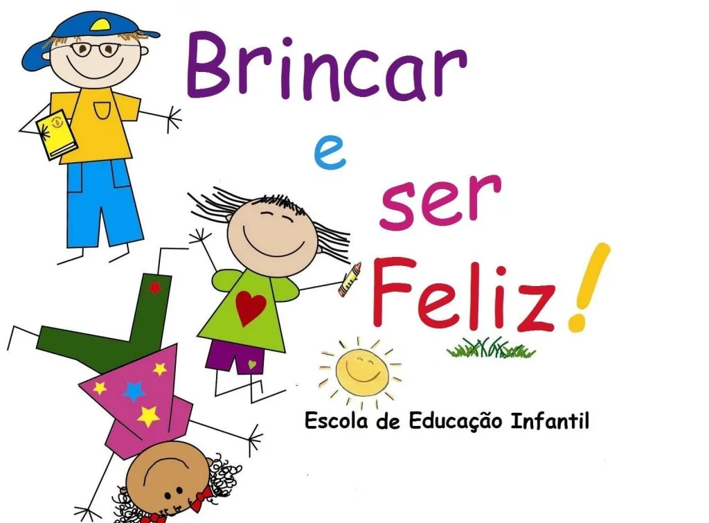Logotipo de Escola de Educação Infantil Brincar e Ser Feliz