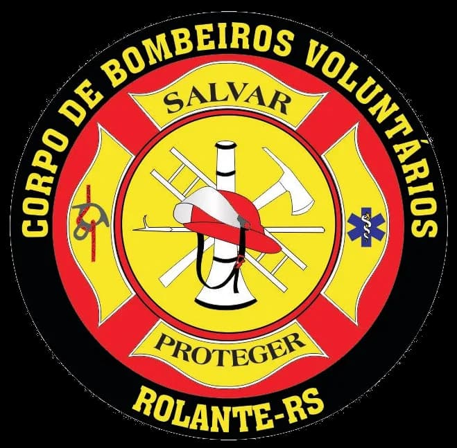 Logotipo de Corpo de Bombeiros Voluntários de Rolante